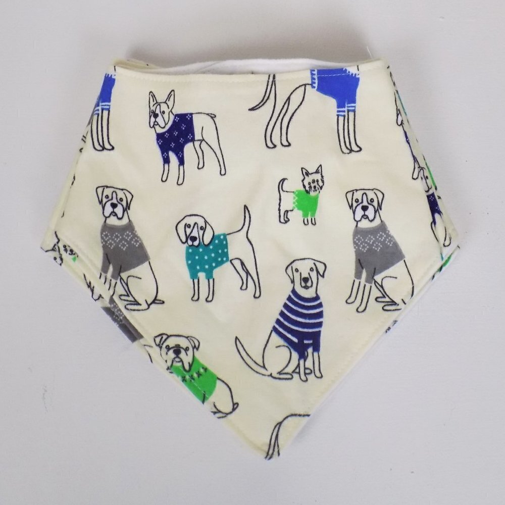 handmade dog bandana dog accessories adjustable snaps gifting gift ideas